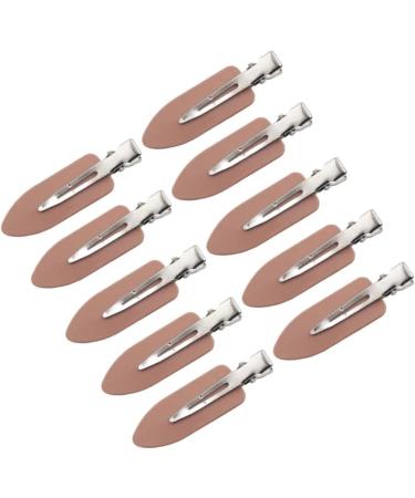 New 2025 Set/10Pcs Seamless No Bend Barrettes Barrettes No Mark Pin Curl Clip Makeup No Crease Hair Styling Bang Clips Barrette Jewelry Fashion Accessories Creative Gift - Buy Online on GoSupps.com