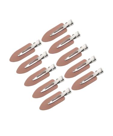 New 2025 Set/10Pcs Seamless No Bend Barrettes Barrettes No Mark Pin Curl Clip Makeup No Crease Hair Styling Bang Clips Barrette Jewelry Fashion Accessories Creative Gift
