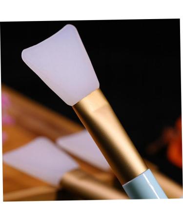 Silicone Facial Mask Brush Hairless Face Makeup Applicator Mud Mask Brush DIY Mask Cosmetic Brush Blue Facial Mask Brush Silicone Brush Makeup Applicator Mud Mask Brush Beauty Makeup Tool - Buy Online on GoSupps.com