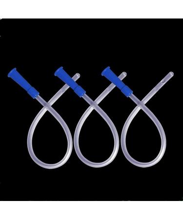 Medical Grade 25CM Enema Tube Tips - 10 Pack, Disposable Colon Cleaning Nozzles - 14FR 9.84 Inch - Buy Online on GoSupps.com
