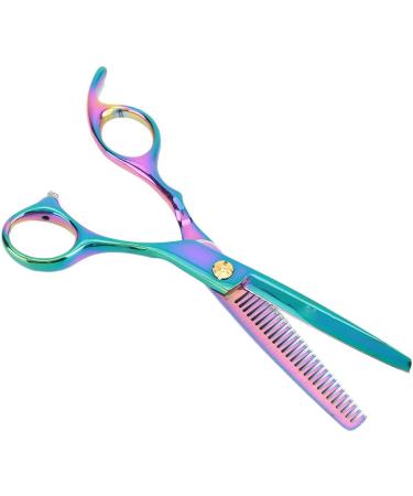 Qukaim Professional Scissors Professional Hair Scissors Colorful Barber Salon Hairdressing Scissors 6.5 Inch Sharp Edge - Buy Online on GoSupps.com