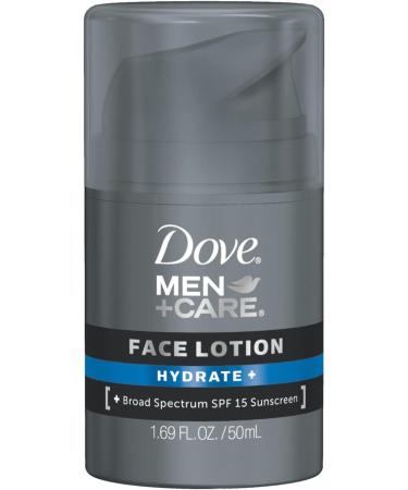 Dove Men+Care Hydrating Face Lotion with SPF 15 - 1.69 fl oz - Buy Online on GoSupps.com