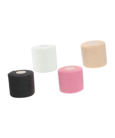 NOLITOY 4 Rolls Skin Sponge Membrane Athletic Tape Tapes Sports Tape Portable Sports Wraps Racket Damping Wraps Skin Protective Sports Wrist Tapes