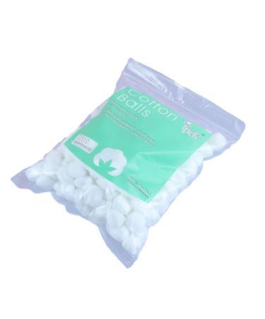 Cotton Wool Balls | Soft White Cotton Balls | Absorbent Lightweight Makeup Cleaning Tool | Gentle Care for Babies and Makeup Removal 200 grains