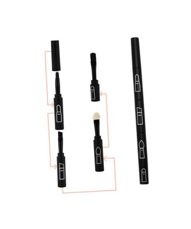 Buy Beavorty 2 Pcs Blending Eyeshadow Brush Set - Travel Makeup Brush & Mini Lipstick Applicator for Perfect Eyeshadow & Lip Looks - Black - Buy Online on GoSupps.com