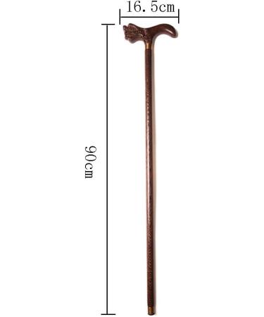 WoodeWalking Sticks Cane Elderly crutches Solid wood walking stick Fine carving Implied auspicious Elderly supplies Walker 90 cm long Easy t Run forward - Buy Online on GoSupps.com
