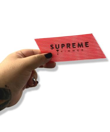 Supreme Trimmer Barber Grippers: Salon & Barber Hair Holder for Styling and Hair Cuts - Red Rhombus 3PK - Buy Online on GoSupps.com