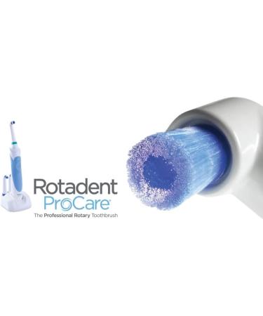 Rotadent ProCare Long-Tip Replacement Brush Head - Compatible with ROTADENT PROCARE and ROTADENT Contour only - Buy Online on GoSupps.com