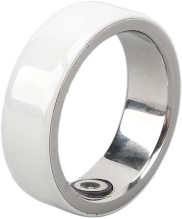 Smart Charging Ring Light Aluminum Alloy and Ceramic Body Temperature Detection Health Smart Ring for Blood Oxygen Monitoring (21#) 19# - Buy Online on GoSupps.com
