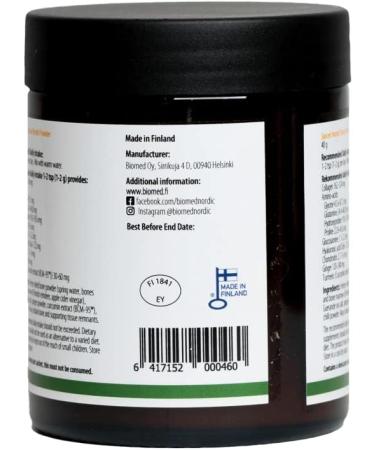 Biomed Bone Broth Premium Wildcrafted Reindeer Bone Broth Concentrate Turmeric Curcumin Ginger Chilli - Bone Broth Collagen - Buy Online on GoSupps.com