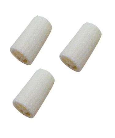 Natural Loofah Scrubbers Kitchen Clean Dish Rag Quality Loofah for Kitchen Cleaning Dishes Care Bath Spa Shower Men Women (3 PC)