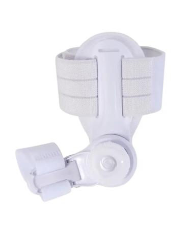 Zeetan Bale toe corrector with an adjustable button large toe bale rail relief orthopedic toe smooths with heel straps white white white