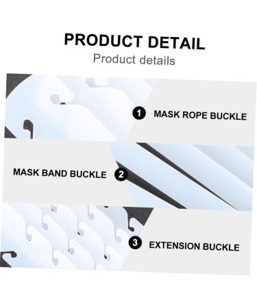 Buy Minkissy 15pc Cable Buckle Hooks for Ear Accessories - Adjustable Removable & Durable | International Shipping Available - Buy Online on GoSupps.com