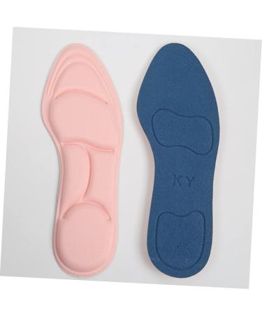 FRCOLOR 2pcs Insoles for Plantar Exercise Arch Support Shoe Inserts Breathable 5D Pink Sponge Full Pad for Ultimate Comfort & Absorption - Buy Online on GoSupps.com