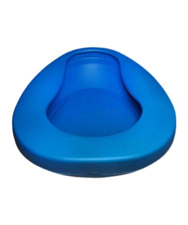 NEDLON Plastic Bedpans Unisex Thicken Bed Pan Portable Toilet Potty for Bedridden Old Man Pregnant Woman Hospital Or Home Use (Color : Blue)