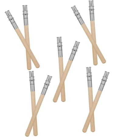 FOMIYES 40 Pcs Eyebrow Pencil Pencil Extender for Colored Pencils Pencil Extender Wooden Pole 12.00X0.80X0.80CMx4pcs As Shownx4pcs - Buy Online on GoSupps.com