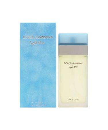 Light Blue by Dolce Gabbana for Women Eau de Toilette Spray, 3.4 Ounce Fresh Citrus and Fruits 3.40 Fl Oz (Pack of 1)
