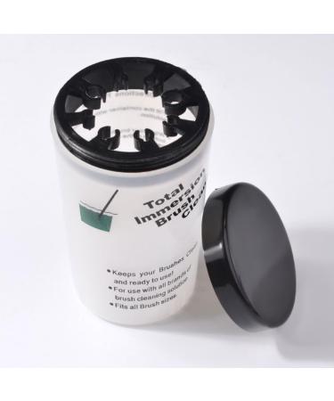 Nail Art Brush Cleaner Cup Nail Art Brush Cleaner Cup Immersion Brush Cleaning Bottle with Multiple Size Slots - Buy Online on GoSupps.com