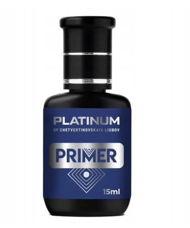 Platinum Primer-Bonder - Alcohol-Free Eyelash Primer - Amine-Based Formula - 15 ml
