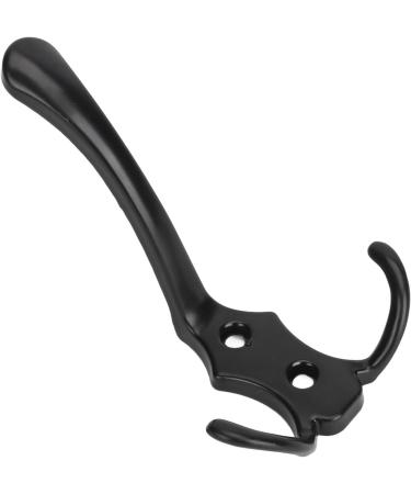 Miskall Black Coat Hooks Stylish Utility Set for Efficient Storage Home Office Zinc Alloy - Buy Online on GoSupps.com
