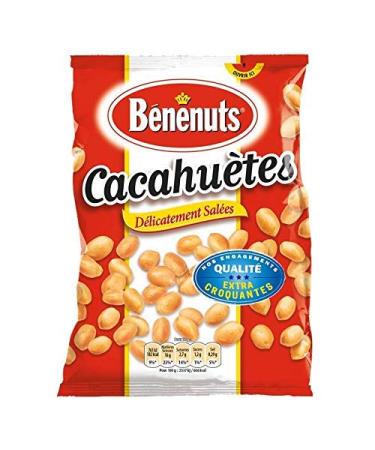 BÉNÉNUTS - Roasted Salted Peanuts 220G - Pack of 2 - best offer