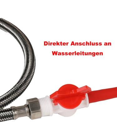 GTBXFU Portable Enema Anal Shower - Intimate Silicone Hose for Men & Women | 200cm Red Colon Rinsing Solution - Buy Online on GoSupps.com
