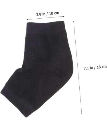 POPETPOP 2 Pairs Mens Stocking Heel Socks Heel Moisturizing Socks Gel Heel Sleeves moisturizing Socks Lined Socks Men Stocking Stuffers for Guys Gel Foot Socks Day and Night Torn Socks Man - Buy Online on GoSupps.com