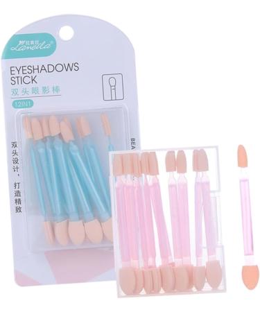 Angoily 72 Pcs Eyeshadow Stick Eye Shadow Cosmetic Eyeshadow Sponge Women Eyeshadow Brush Set Miss Mix Tool 15.5X7.8X3CMx3pcs As Shownx3pcs - Buy Online on GoSupps.com