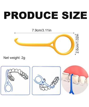 Buy KQNM 12-Piece Dental Aligner Removal Tool Kit | Invisible Tooth Removal Chewies & Retainer Hook | Essential for Braces Care - Buy Online on GoSupps.com