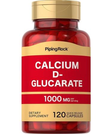 MENT Calcium D-Glucarate 1000mg | 120 Quick Release Capsules