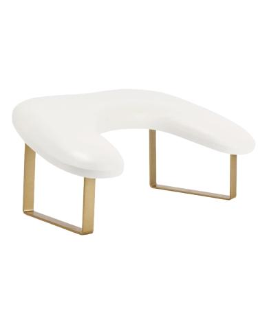 VOCOSTE Arm Rest for Nails Tech U Shaped Nail Hand Rest White