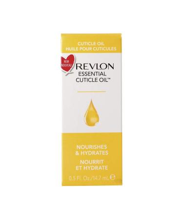 Revlon Essential Cuticle Oil 0.5 oz with Vitamin E - Nourishing Nail Care - Buy Online on GoSupps.com