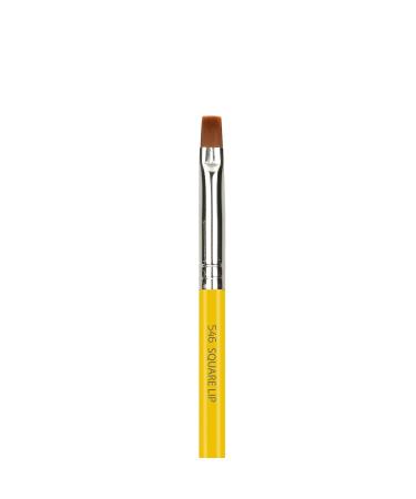 Bdellium Tools Professional Makeup Brush - Studio Series 546 Square Lip Brush | Soft Synthetic Fibers for Precise Lip Color Application | Yellow (1pc) - International Shipping Available - Buy Online on GoSupps.com