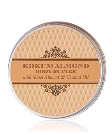 Kama Ayurveda Kokum and Almond Body Butter - 80g | Nourishing Moisturizer for Radiant Skin - Buy Online on GoSupps.com