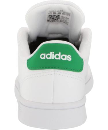 adidas Kids Advantage Cf I Sneaker - Child 5.5 UK - Ftwr White/Green/Core Black - Buy Online on GoSupps.com