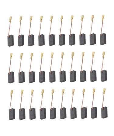 Brush Motor Carbon Brushes 5x10x16mm with Automatic Stop Compatible with Metabo W8-125 W7-115 W7-125 WE14-125Plus 31603551 316035510 2 Pairs