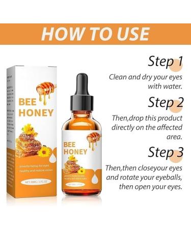  1/2/3Pcs Jimerito Honey for Eyes Jimerito Honey Eye Drops Stingless Bee Honey Relieve Eye Fatigue and Dryness for Eye Health Vision Immunity Eye Strain Relief 30ML/1FL.OZ (1Count (Pack of 1)) - Buy Online on GoSupps.com