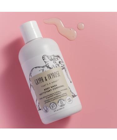 Gryph and IvyRose Juniper Honey Body Wash for Kids - Toxin-Free Vegan Soap for Sensitive Skin - 8 fl oz - Buy Online on GoSupps.com