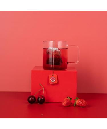  Teekanne Teekanne Herzkirsche Pack of 12 (12 x 20 double-compartment tea bags) | Fruit Tea | Warming Blend | Rainforest - Buy Online on GoSupps.com