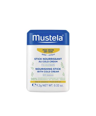 Mustela Baby Nourishing Stick With Cold Cream For Dry Skin 0.32 fl (10.1 ml)