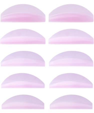 Silicone Eyelash Lift Rods - 5 Pairs Reusable Silicone Eyelash Pad | Skin-Friendly Silicone Eye Lash Lift Tools Under Eye Lash Lift Pad for Enhances Various Eyebrows - Buy Online on GoSupps.com