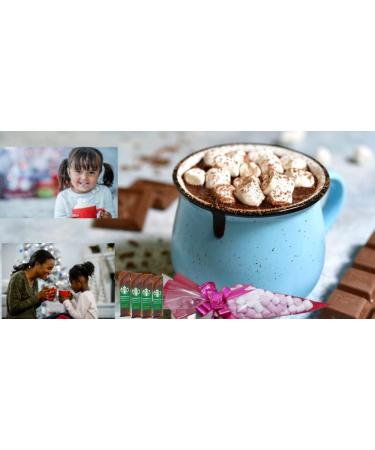 Instant Iced/Hot Coffee & Hot Chocolate Gift Box Contains 2 x Salted Caramel 2 x Vanilla Latte (32 Sachets) With 6x Hot Chocolate Sachets Marshmallow & Reusable Coffee Cup And Straw (Hot Chocolate) - Buy Online on GoSupps.com
