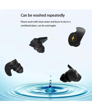 Noise Cancelling Ear Plugs - 6 Pairs Comfortable Silicone Earplugs for Sleeping Concerts & Work | Reusable Sound Blocking 25dB-35dB - Buy Online on GoSupps.com