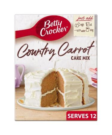 Betty Crocker | Carrot Cake Mix 425G | No Preservatives | Suitable for Vegetarians