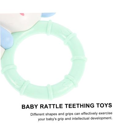 Ifundom 30 Pcs Self-Calming Bite Ring Toys for Babies - Safe & Fun ABS Baby Rattles for Soothing and Playtime - Buy Online on GoSupps.com