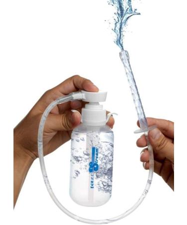 Cleanstream Pump Action Enema Bottle with Nozzle - Quick & Effective Cleansing - Buy Online on GoSupps.com