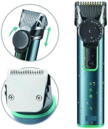 VGR-973 Cordless Waterproof Hair Clippers & Beard Trimmer - Portable Electric Hair Cutting Kit - Buy Online on GoSupps.com