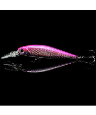 OriGlam 10 Pack Fishing Lures Hard Baits 3D Eyes Minnow Crankbait Swimbait Tackle Kit for Bass Trout Walleye Redfish - Freshwater/Saltwater Topwater Lures - Buy Online on GoSupps.com