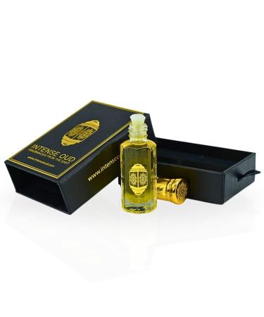 INTENSE OUD Platinum Sand Perfume Oil 12ML (0.40 OZ) With Black Gift Box Sweet Peach Warm Amber & Creamy Vanilla Bliss. - Buy Online on GoSupps.com