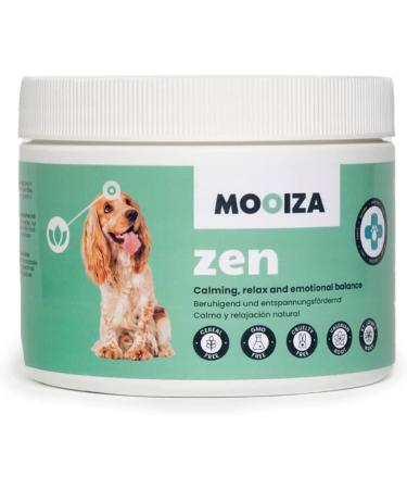 MOOIZA Zen - Dog Tranquilizer - Nutritional Supplement to Help Relax and Calm Dog Anxiety - Anti-Stress for Dogs - Calming for Dogs Zen Biscuits